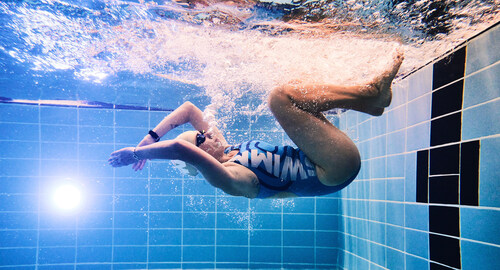 Swimming Squad Training Session