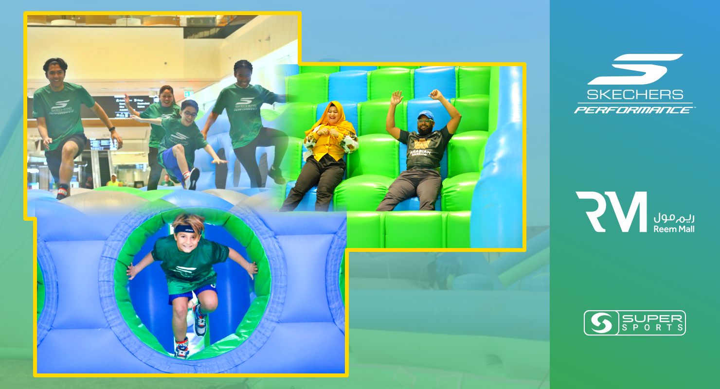 SKECHERS AIR X Indoor Inflatable Obstacle Race 2