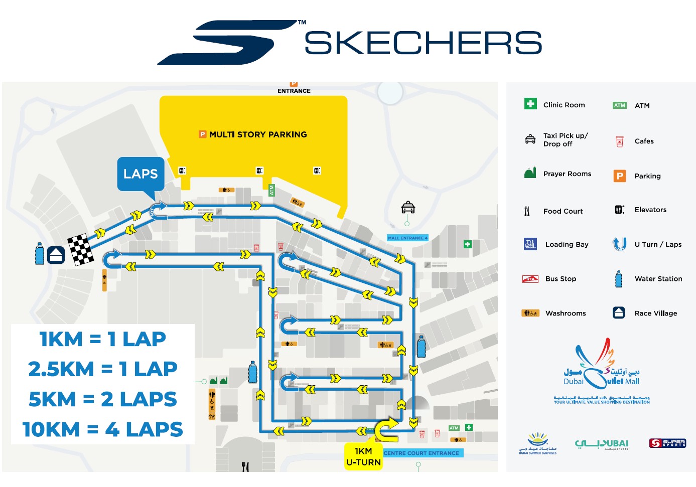 Dubai Outlet Mall Indoor Run Series 3/4